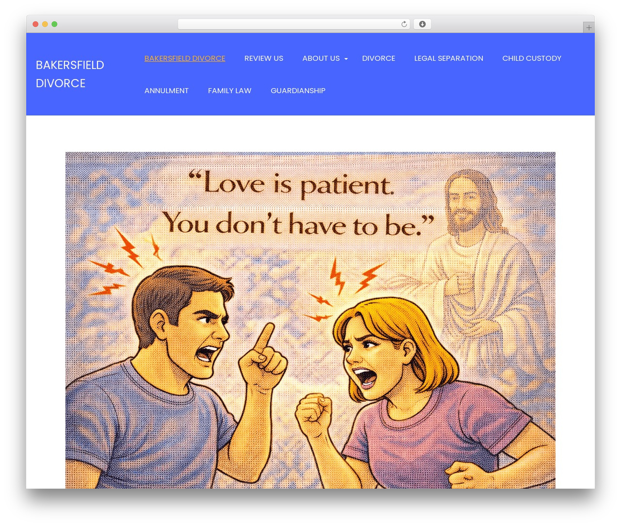 WordPress website theme creativetech - bakersfielddivorce.com