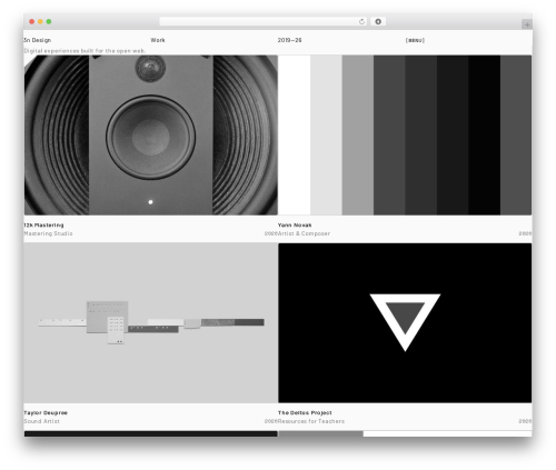 3n Design WordPress theme - 3n.design