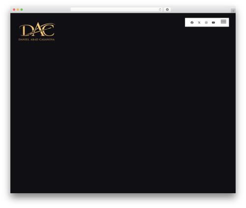 Iron music WordPress plugin - danielabadcasanova.com