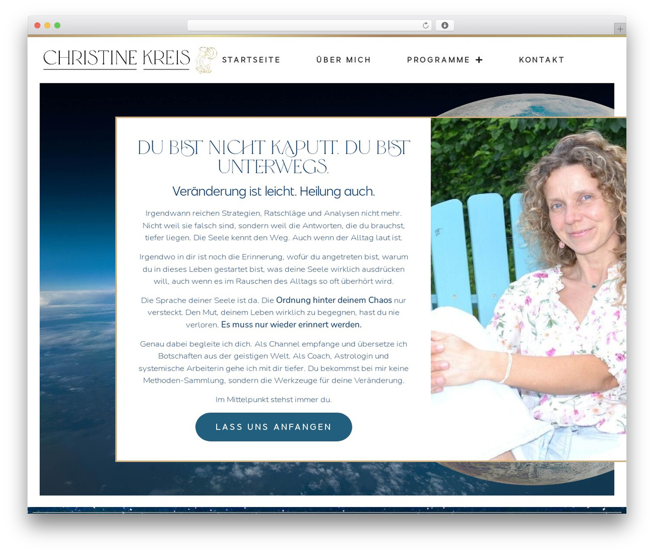 Hello Elementor WordPress theme - christine-kreis.de