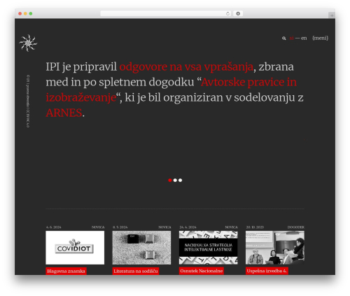 IPI WordPress theme - ipi.si