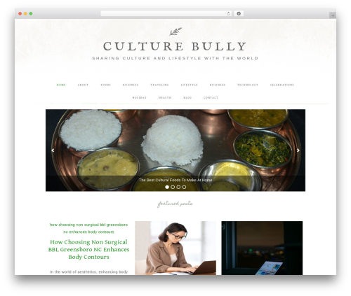 Market Theme WordPress theme - culturebully.com