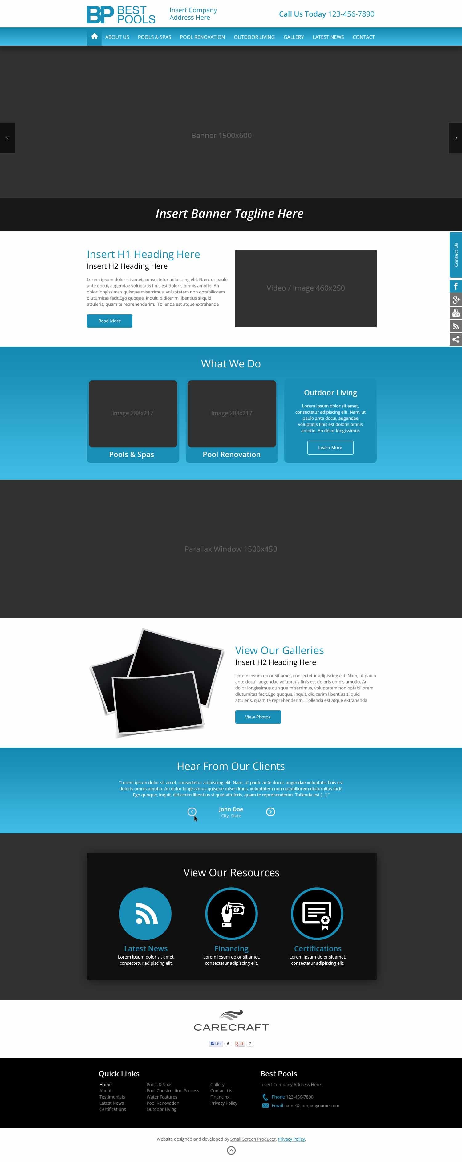 Template C WordPress theme by the SSP team