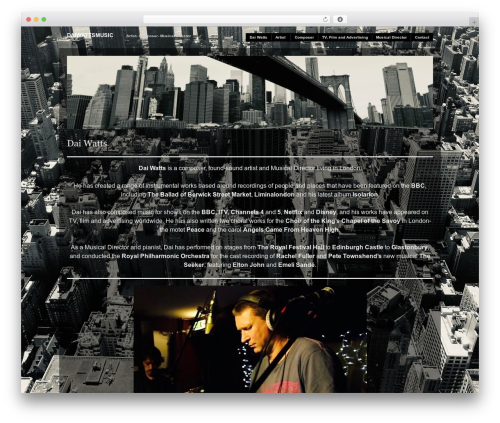 Theme WordPress Modularity Lite - daiwattsmusic.com