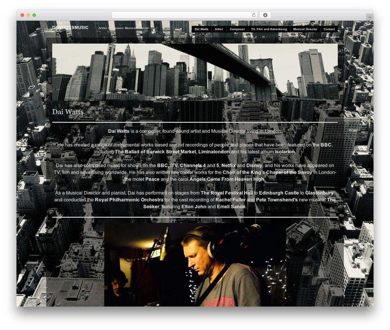 Theme WordPress Modularity Lite - daiwattsmusic.com