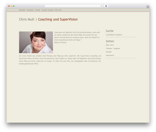 Theme WordPress SimplicityBright - chrismull.de