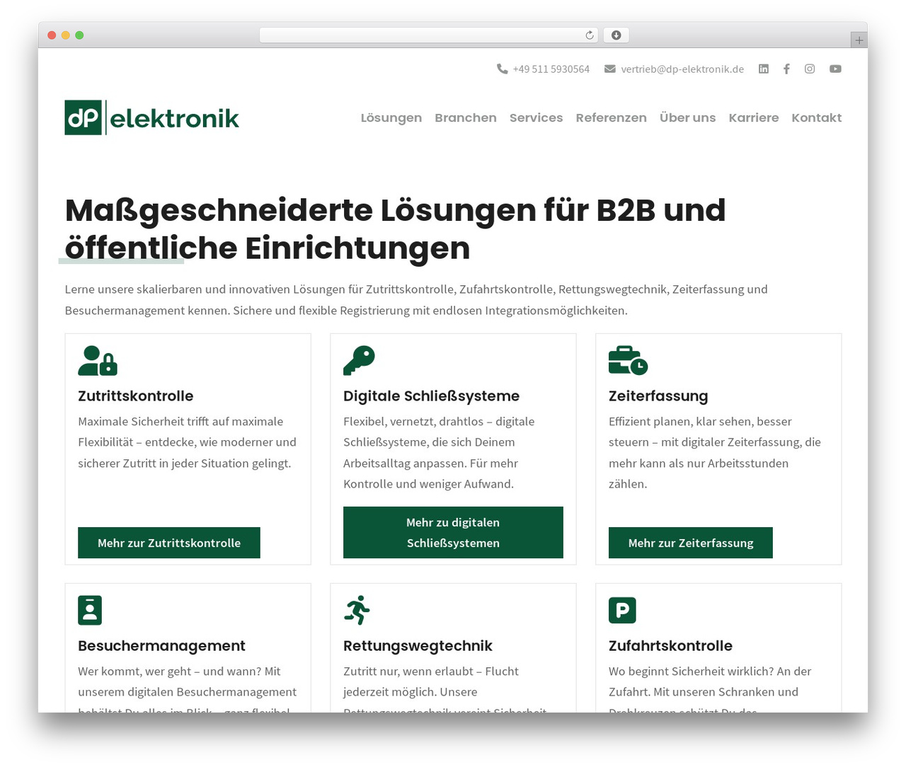 Theme WordPress xCORE - dp-elektronik.de