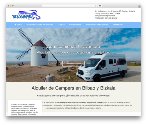 Doptg WordPress plugin - bilbocampers.com