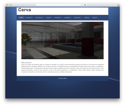 WordPress theme Copa - cerva.ro