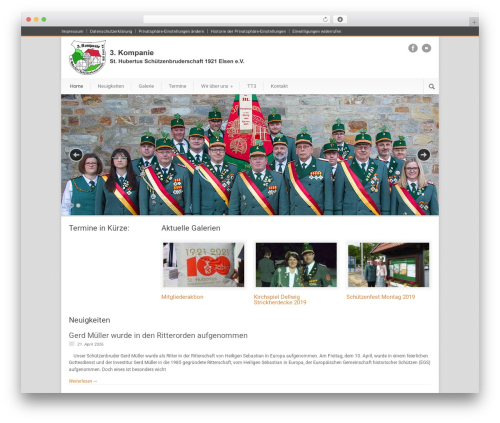 WordPress theme Modernize - dritte-kompanie-elsen.de