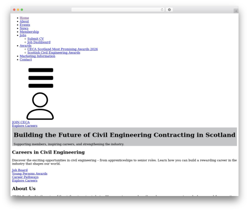 Oxyextras WordPress plugin - cecascotland.co.uk