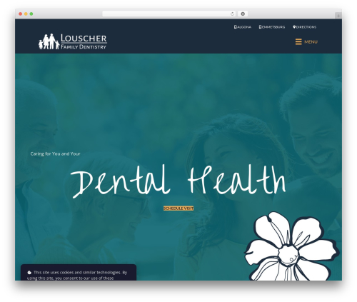 Ultimate multisite WordPress plugin - louscherdental.com