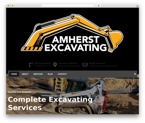 Construction Light WordPress theme - amherstexcavating.com Construction Light WordPress theme - amherstexcavating.com