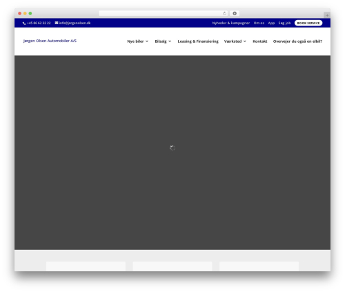 Divi WordPress theme - jorgenolsen.dk
