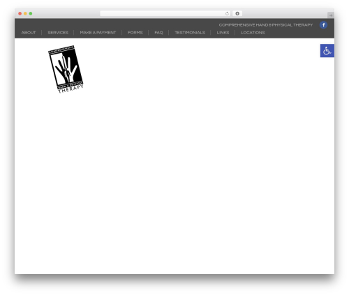 Generic theme WordPress - comprehensivehandandpt.com