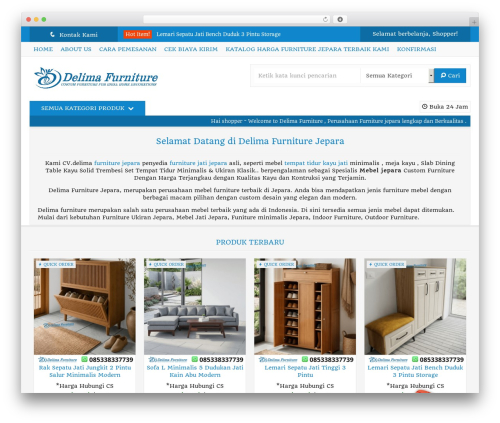 Lapax theme WordPress - delimafurniture.com