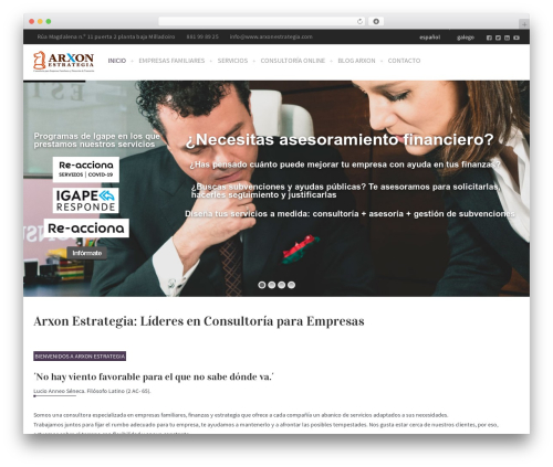 Lawyers WordPress theme - arxonestrategia.com