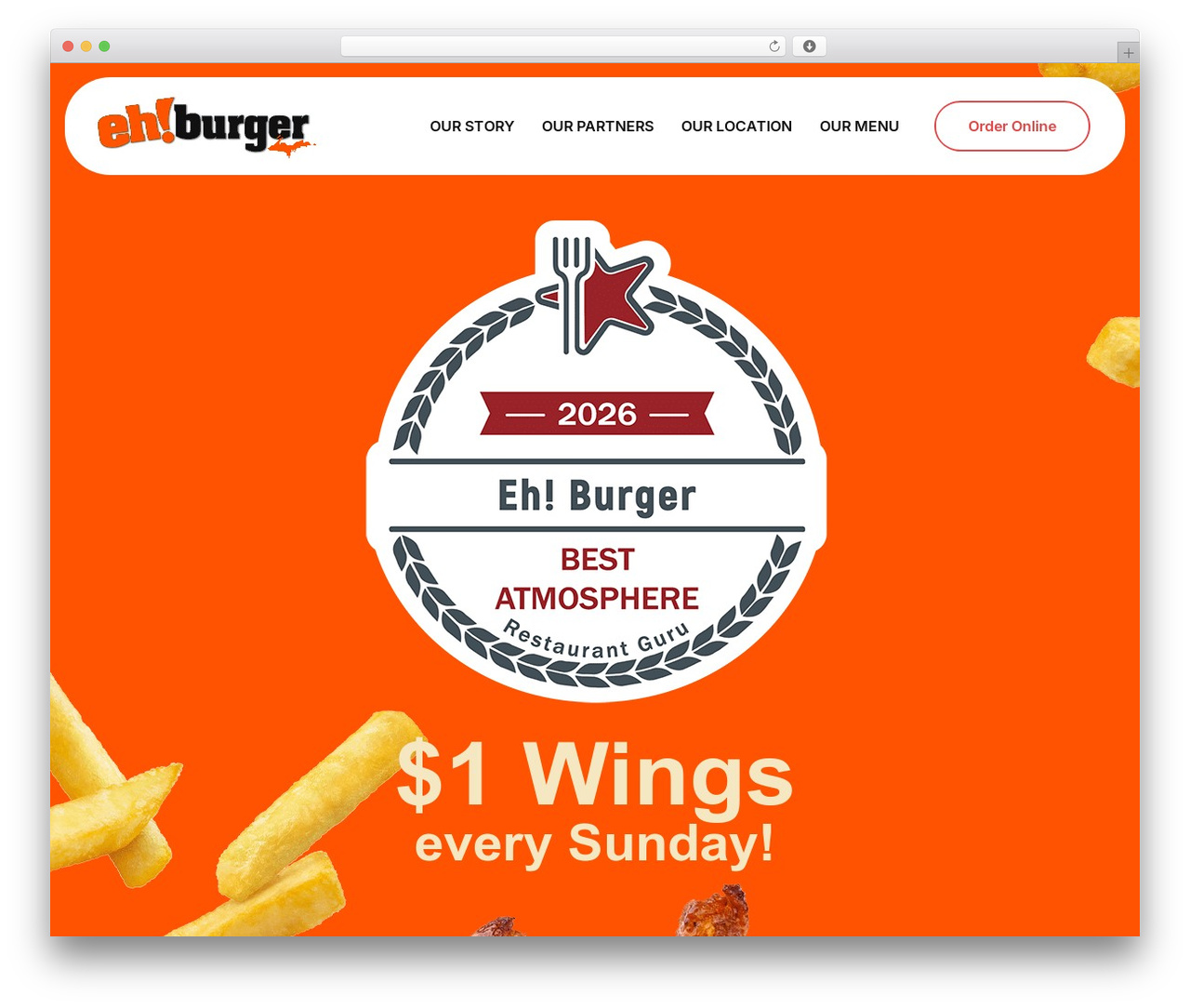 Theme WordPress Eatsy - ehburger.com