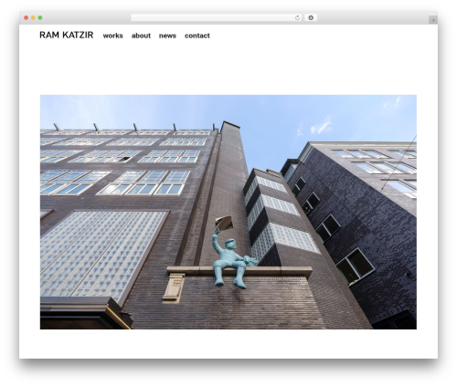 The HTML5 Reset Theme WordPress theme - ramkatzir.com