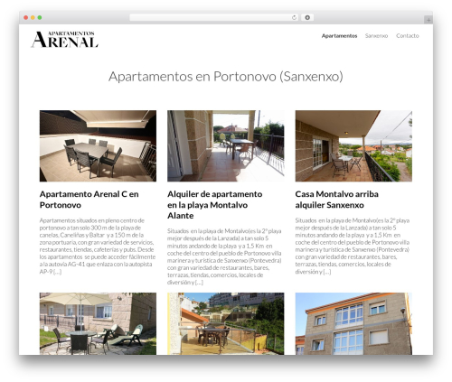 Theme WordPress C Theme - apartamentosarenal.com