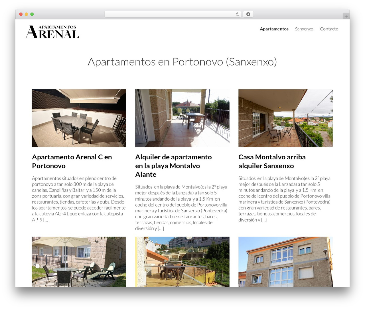 Theme WordPress C Theme - apartamentosarenal.com