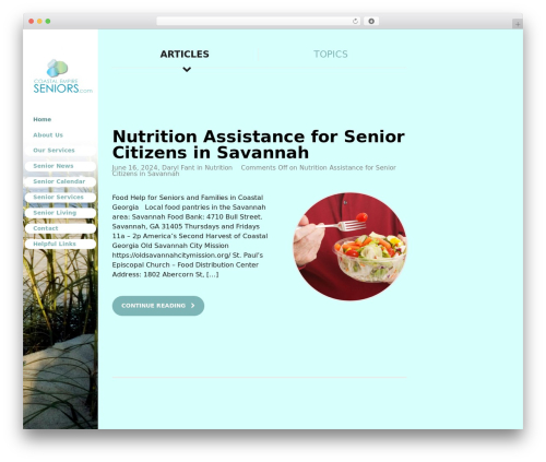 Theme WordPress On Topic - coastalempireseniors.com