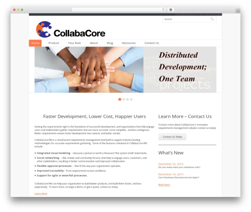 theme1850 WordPress theme - collabacore.com