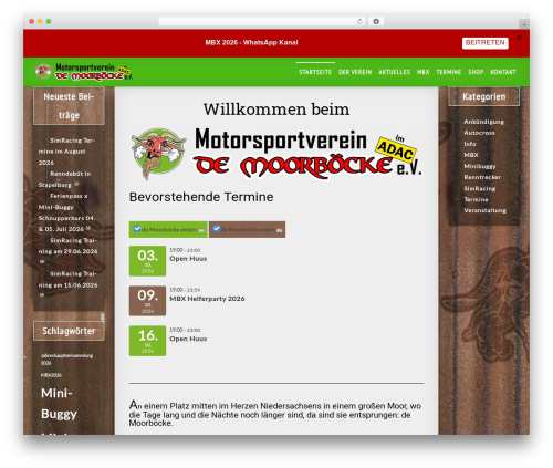 WordPress theme Custom Lite - demoorboecke.de