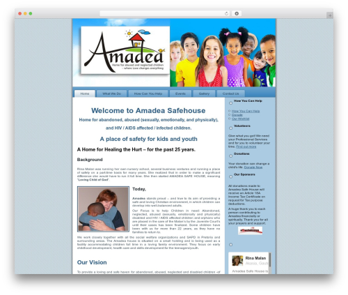 WordPress theme theme1 - amadeasafehouse.co.za