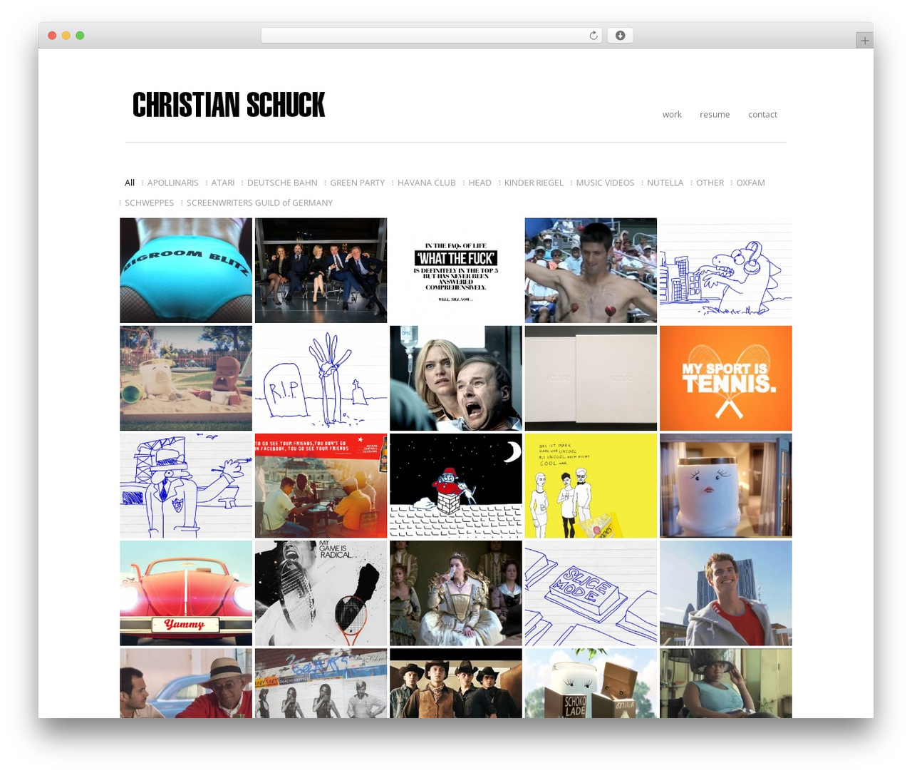 Aware WordPress theme - christianschuck.com