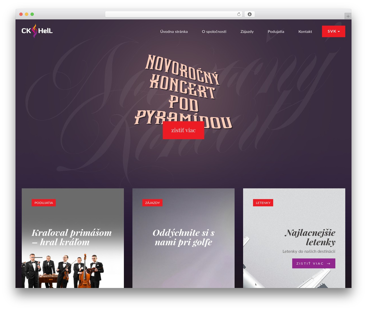 CK Hell WordPress theme - ckhell.sk