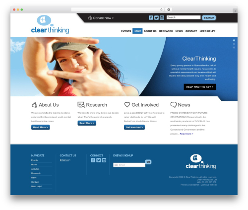 clearthinking WordPress theme - clearthinking.com.au