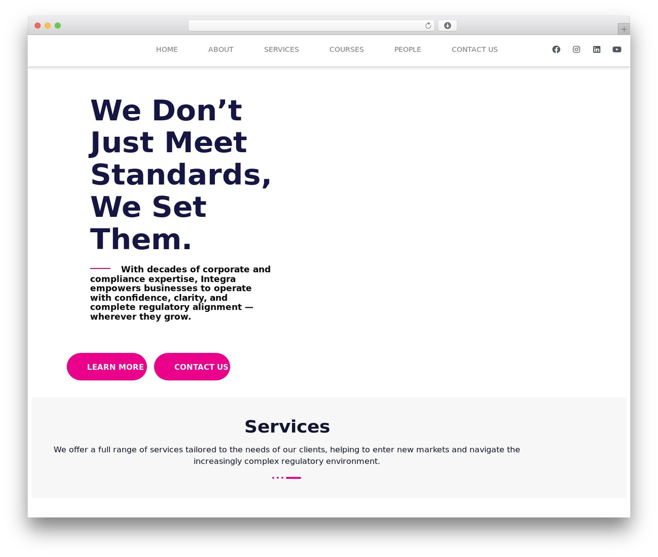 integra theme WordPress - integraaruba.com
