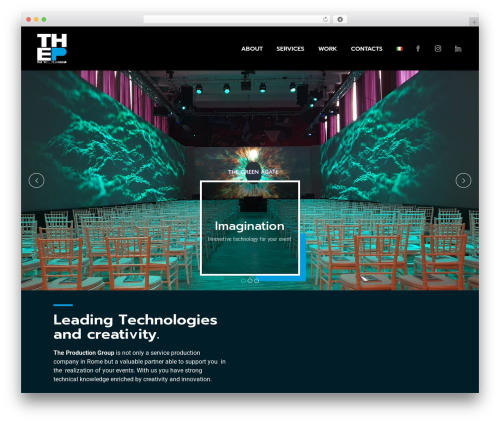Leverage WordPress video theme - the-p.it
