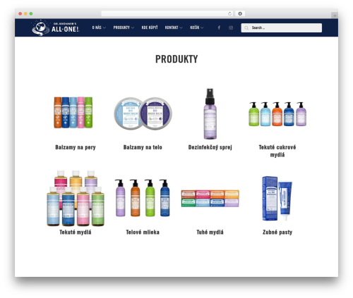 ReBlog WordPress blog theme - drbronner.sk