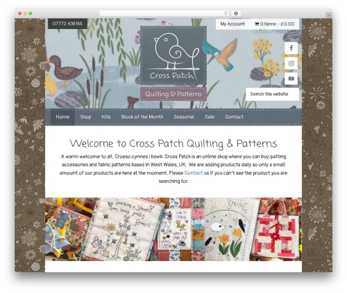 WordPress theme Cross Patch - cross-patch.co.uk