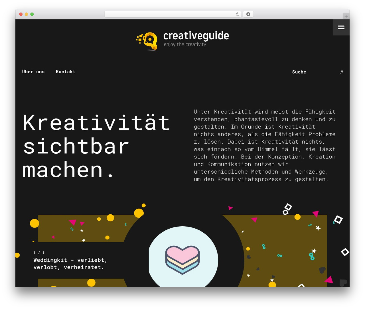 WordPress website theme creativeguide - creativeguide.de WordPress website theme creativeguide - creativeguide.de