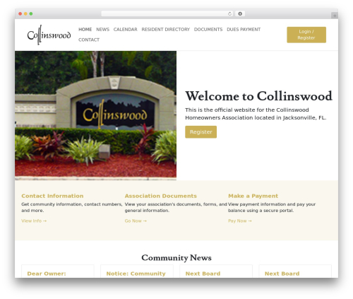 P3 documents WordPress plugin - collinswoodhoa.com
