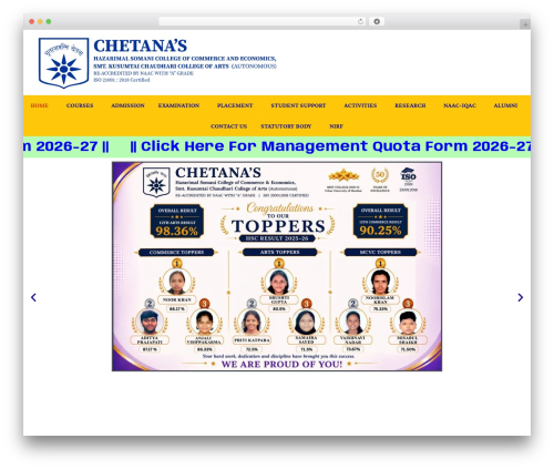 Horizontal scrolling announcements (horizontal-scrolling-announcements) free WordPress plugin - chetanacollege.in