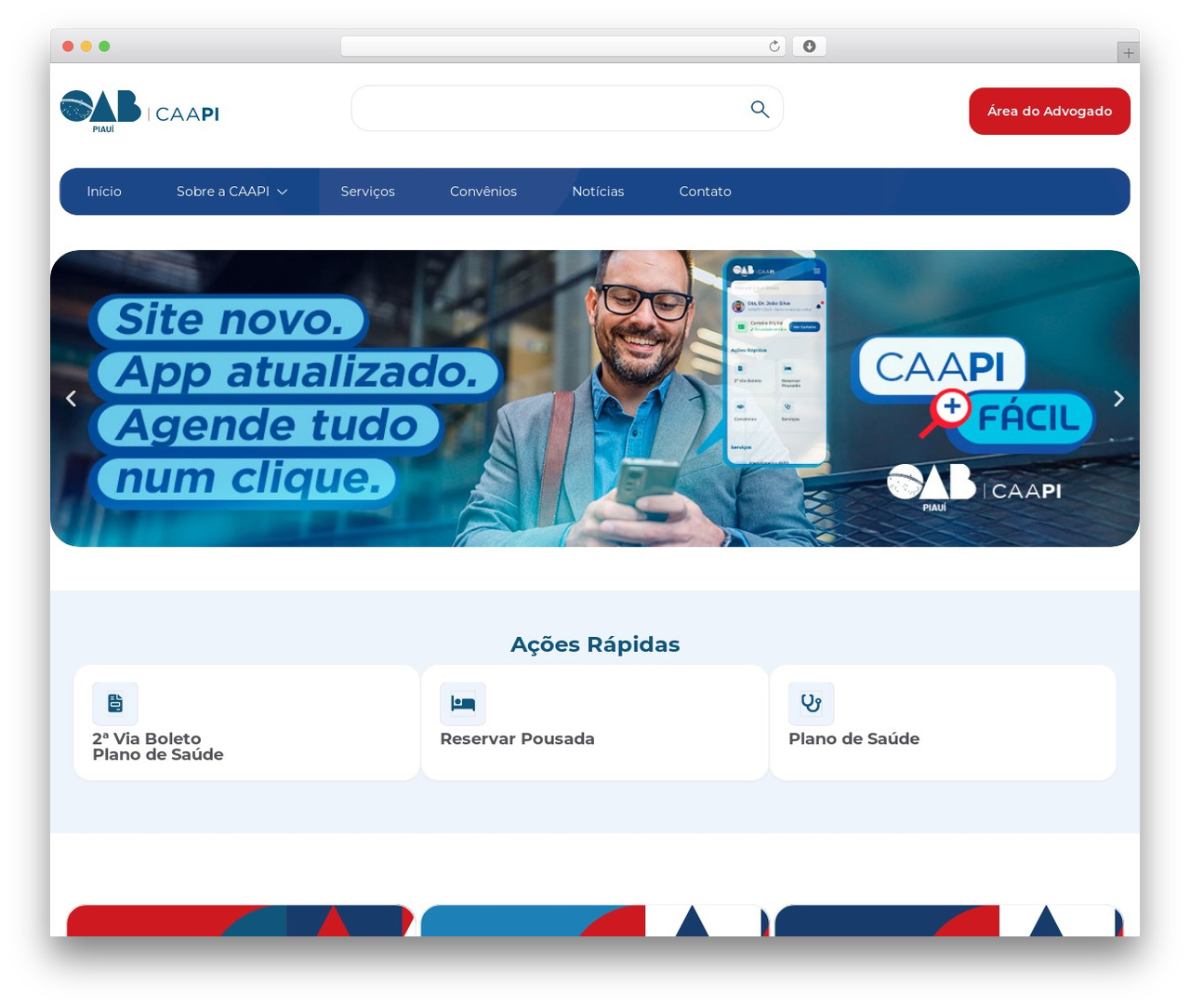 CAAPI WordPress theme design - caapi.org.br CAAPI WordPress theme design - caapi.org.br