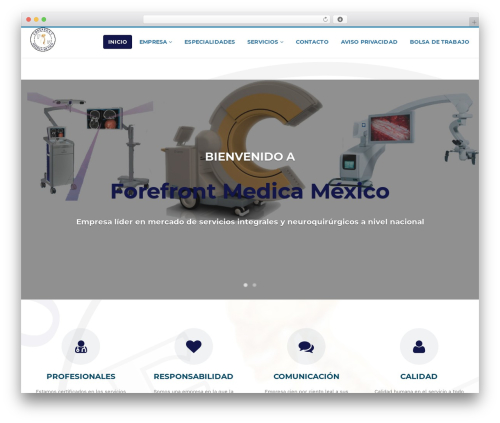 Corpboot theme WordPress - ffmm.com.mx/forefront