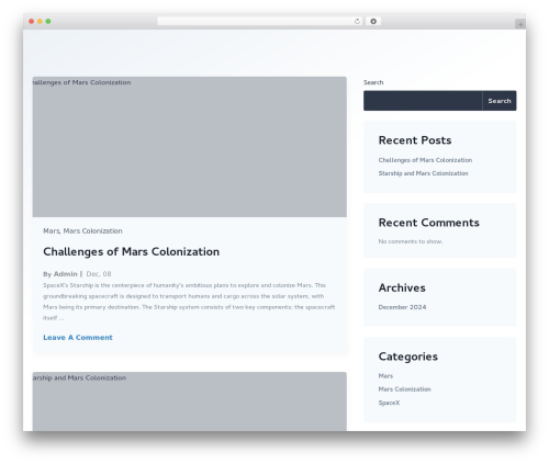 Cryptozfree WordPress theme - marscoins.com