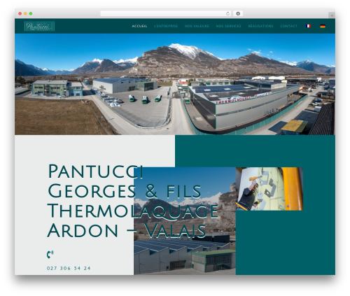 Divi theme WordPress - pantucci.ch
