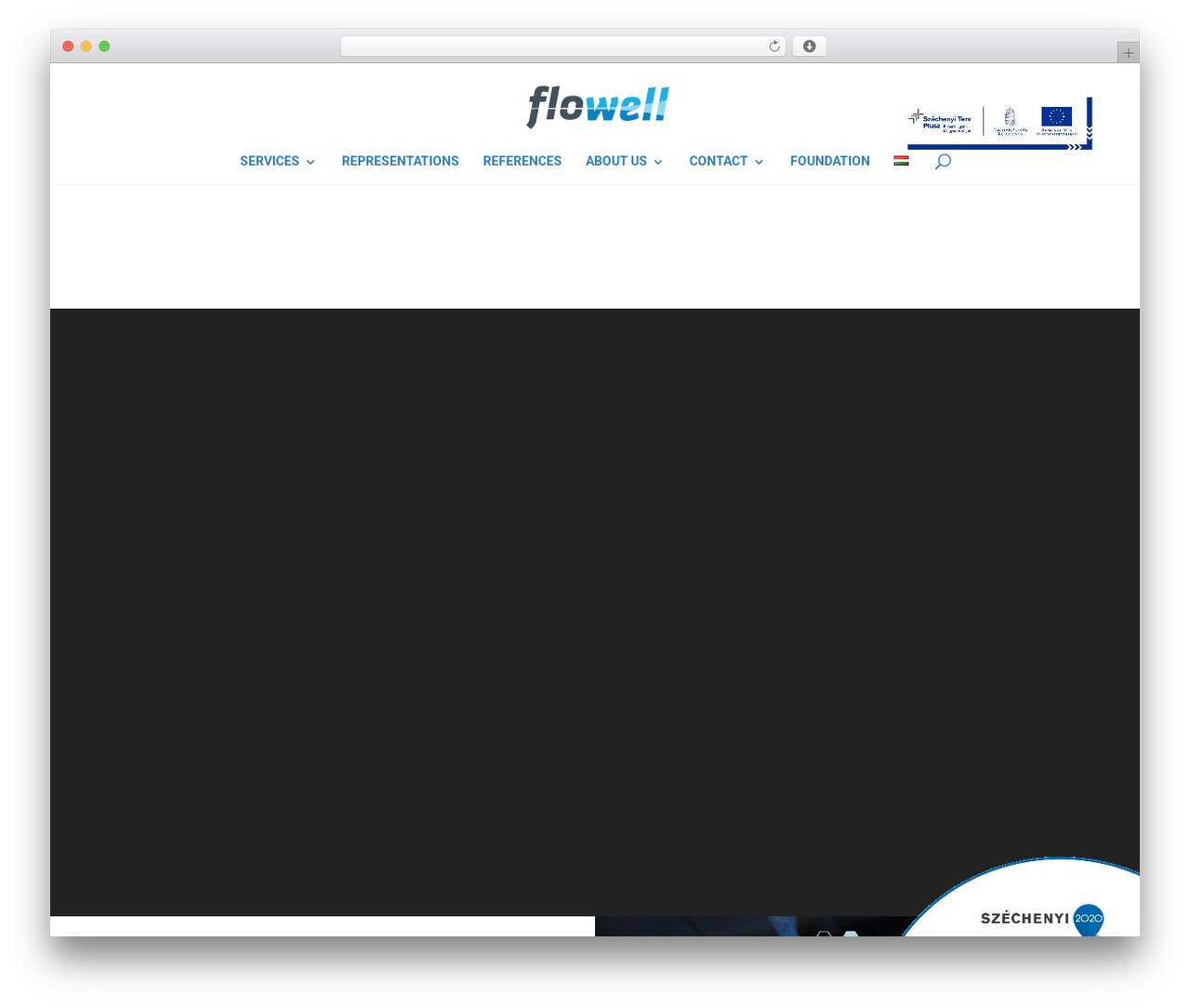 Divi WordPress theme - flowell.hu