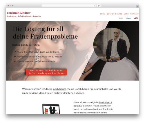 Esteem Pro WordPress theme - frau-rumkriegen.de