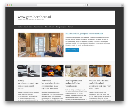 Expound WordPress theme - gem-bernheze.nl