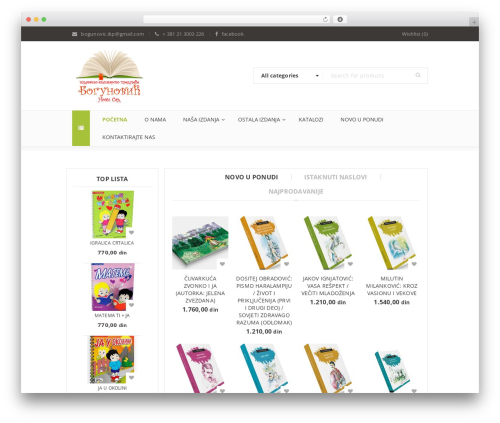 Gon WordPress theme - ikpbogunovic.rs