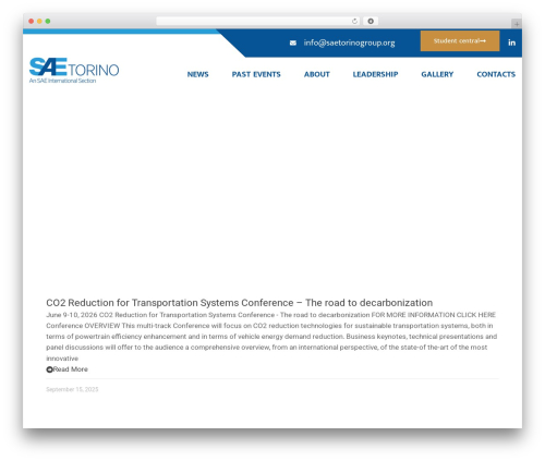 Indro theme WordPress - saetorinogroup.org