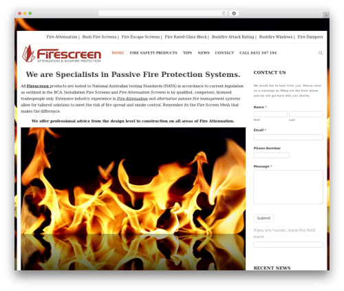 Detheme_builder WordPress plugin - firescreen.com.au