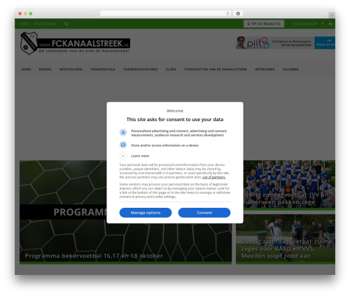 onfleek WordPress theme - fckanaalstreek.nl